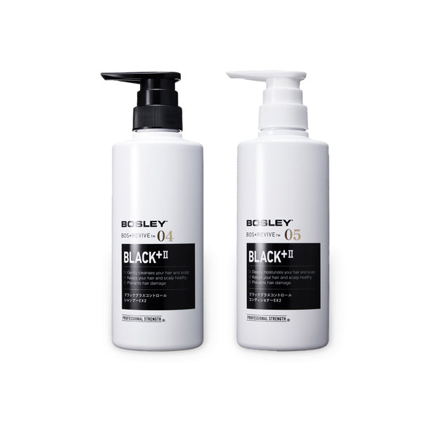 【会員限定販売】ブラックプラスコントロール シャンプーEX 2&コンディショナーEX2 360mL セット