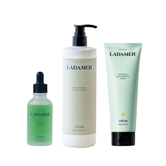 【会員限定販売】ラダメール  スキンケア3点セット（ローション＆水光肌セラム＆クリーム）
