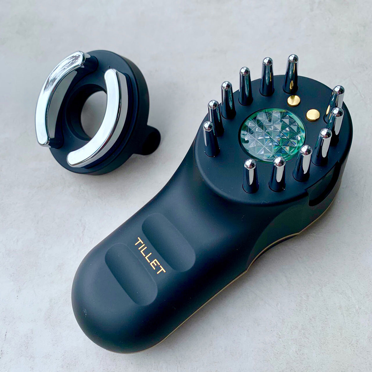 【美顔や育毛】TILLET WQC マッサージ機能付き美顔器おまけ付き TILLET W-GEAR | 多機能美顔器 | WQC | OLY ONLINE STORE