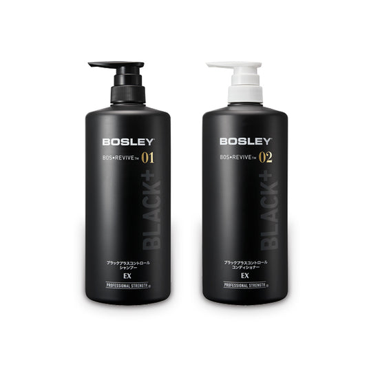 アデランス ボズレー ブラックプラスコントロール シャンプーEX&コンディショナーEX 業務用 1Lセット